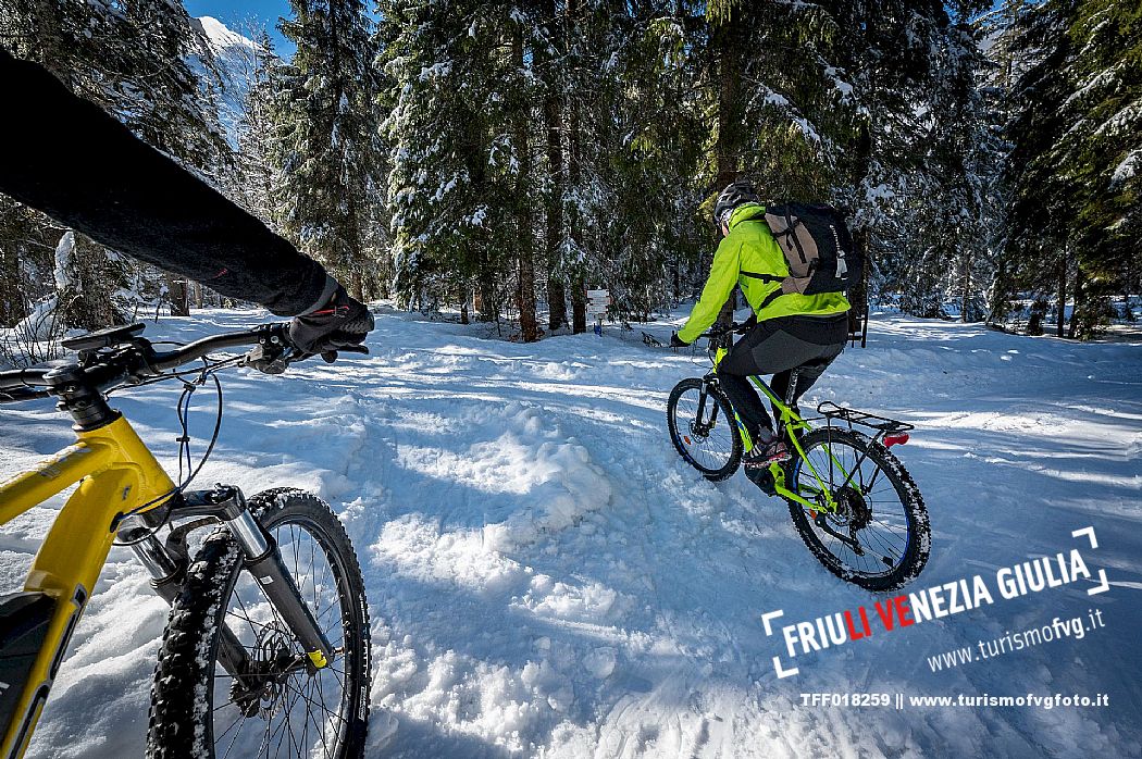 Riding in Val Saisera