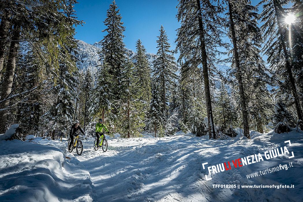 Riding in Val Saisera