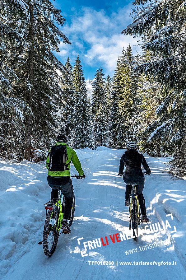 Riding in Val Saisera