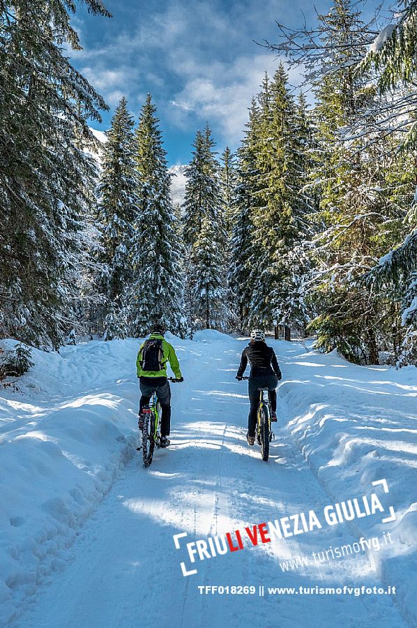 Riding in Val Saisera