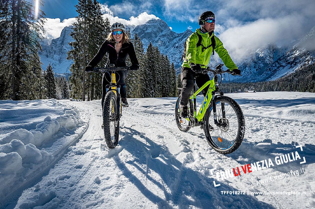 Riding in Val Saisera