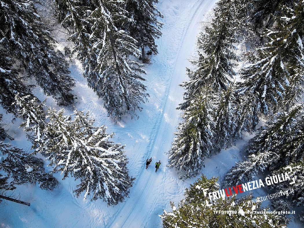 Riding in Val Saisera