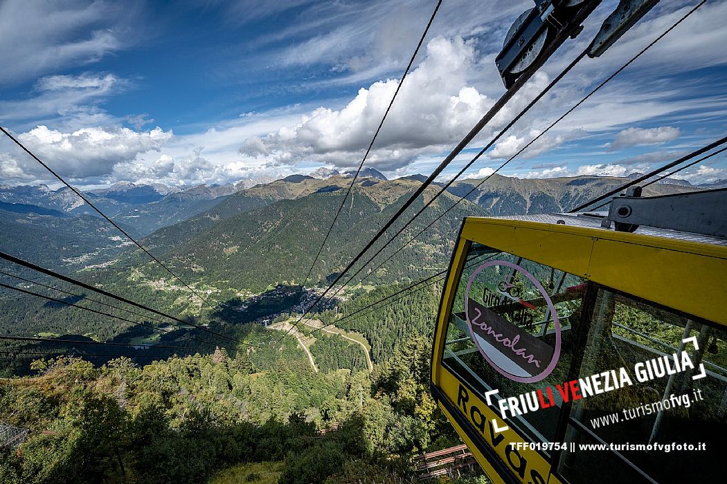 Cable car Ravascletto - Zoncolan