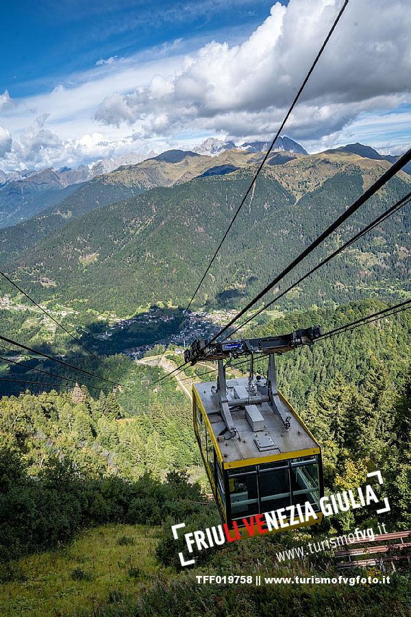 Cable car Ravascletto - Zoncolan