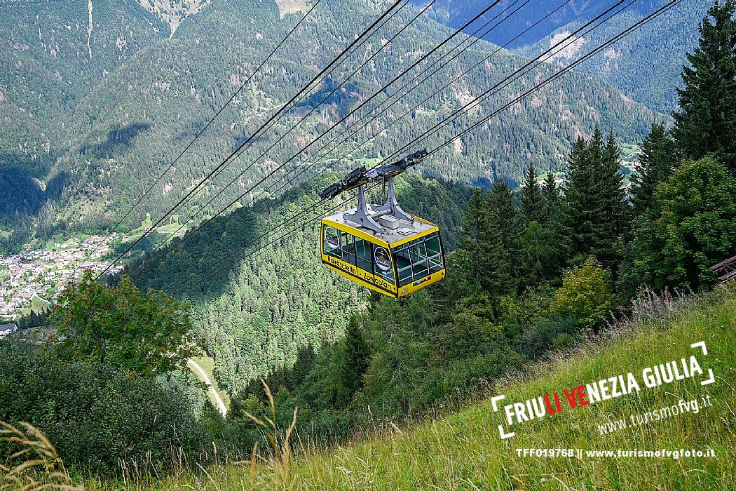 Cable car Ravascletto - Zoncolan