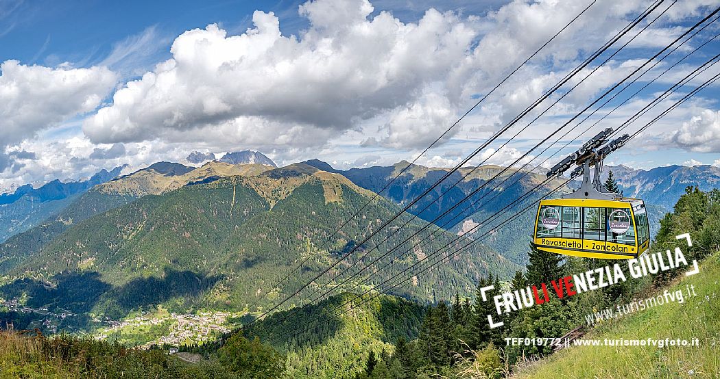 Cable car Ravascletto - Zoncolan