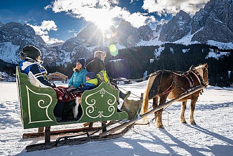 Sappada -  horse-drawn sleigh rides