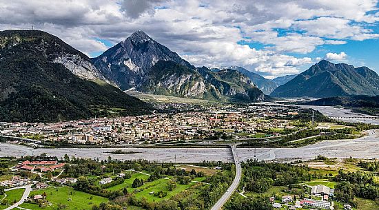 Alpe Adria cycle path - Carnia-Paluzza-Finanziato dal Fondo europeo di sviluppo regionale e Interreg V-A Italia-Austria 2014-2020 progetto BIKE NAT Alpe Adria cycle path - Carnia-Paluzza-Finanziato dal Fondo europeo di sviluppo regionale e Interreg V-A Italia-Austria 2014-2020 progetto BIKE NAT