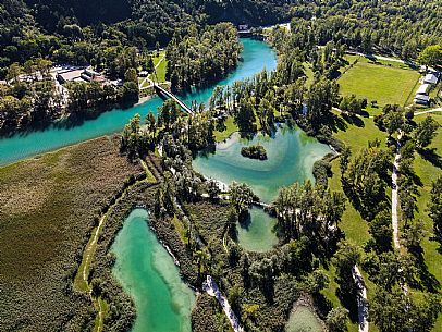 Alpe Adria cycle path - Diramazione Pioverno-Cavazzo- Finanziato dal Fondo europeo di sviluppo regionale e Interreg V-A Italia-Austria 2014-2020 progetto BIKE NAT Alpe Adria cycle path - Diramazione Pioverno-Cavazzo- Finanziato dal Fondo europeo di sviluppo regionale e Interreg V-A Italia-Austria 2014-2020 progetto BIKE NAT