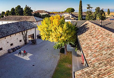 Alpe Adria cycle path - Udine-Grado-Finanziato dal Fondo europeo di sviluppo regionale e Interreg V-A Italia-Austria 2014-2020 progetto BIKE NAT