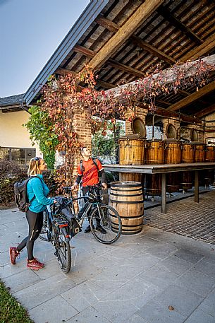 Alpe Adria cycle path - Udine-Grado-Finanziato dal Fondo europeo di sviluppo regionale e Interreg V-A Italia-Austria 2014-2020 progetto BIKE NAT