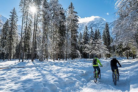 Riding in Val Saisera