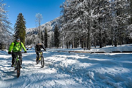 Riding in Val Saisera