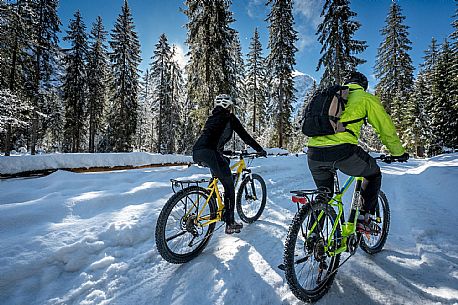 Riding in Val Saisera