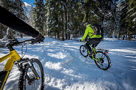 Riding in Val Saisera