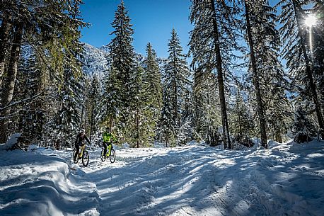 Riding in Val Saisera