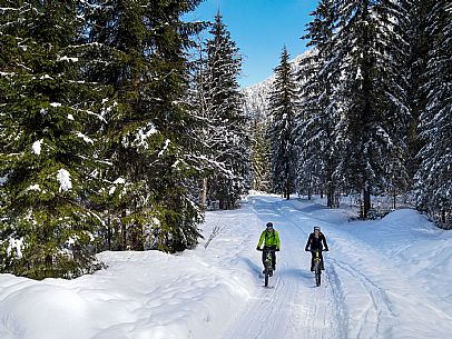 Riding in Val Saisera