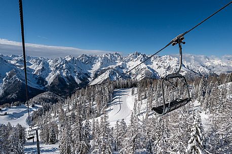 Ski to Forni di Sopra