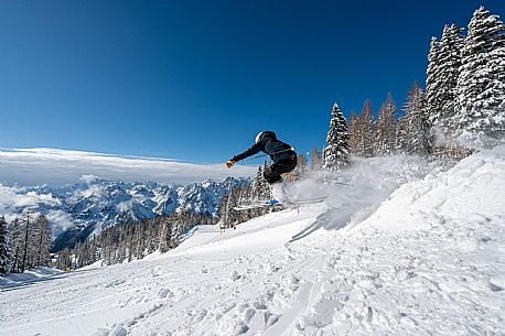 Ski to Forni di Sopra