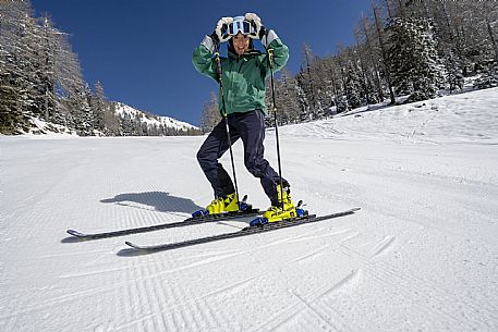 Skiing on the Varmost