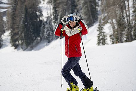 Skiing on the Varmost