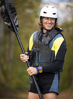 Canoeing, kayaking, and packraft activities on the river in the Pinzano al Tagliamento area, near the confluence of the Arzino and Tagliamanto rivers.