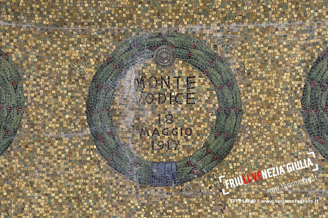 WOP,Slovenia, Nova Gorica, OUTDOOR MUSEUM VODICE,Detail inside the Gonzaga Mausoleum, Schirra/Giraldi