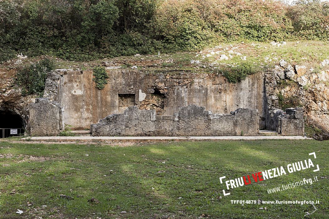 WOP,Italia, Fogliano Redipuglia, OUTDOOR MUSEUM OF THE XV BERSAGLIERI DOLINA,  Schirra/Giraldi