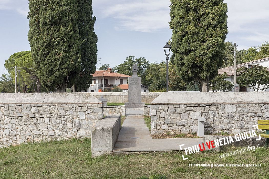 WOP,Italia, Doberd del Lago, MONUMENT TO THE SLOVENIAN FALLEN,  Schirra/Giraldi