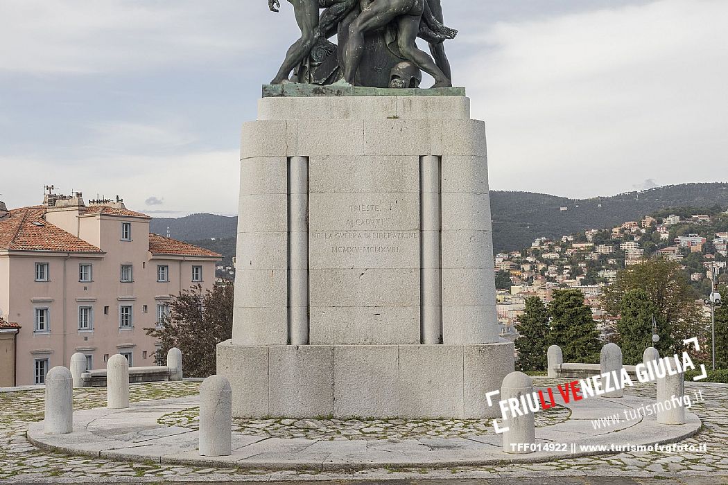 WOP, Italia, Trieste, SAN GIUSTO HILL, War Memorial,  Schirra/Giraldi