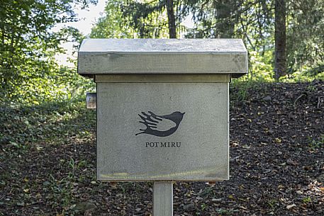 WOP,Slovenia, Bovec,OUTDOOR MUSEUM RAVELNIK,Box book.,© Schirra/Giraldi