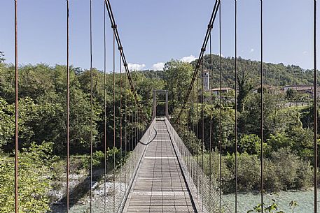 WOP,Italia, San Pietro al Natisone, SAN PIETRO AL NATISONE,The bridge over the Natisone of Oculis village,© Schirra/Giraldi WOP,Italia, San Pietro al Natisone, SAN PIETRO AL NATISONE,The bridge over the Natisone of Oculis village,© Schirra/Giraldi