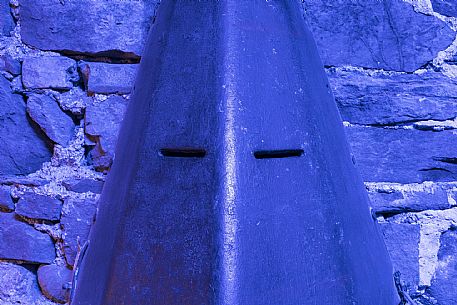 WOP,Italia, Gorizia,Great War Museum, Trench shield with loopholes for observer, © Schirra/Giraldi WOP,Italia, Gorizia,Great War Museum, Trench shield with loopholes for observer, © Schirra/Giraldi