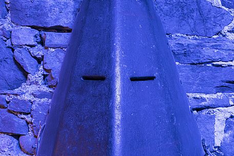 WOP,Italia, Gorizia,Great War Museum, Trench shield with loopholes for observer, © Schirra/Giraldi