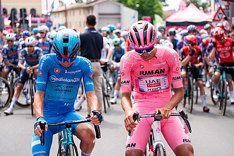 Start Tappa Giro d'Italia Fiume Veneto 2025