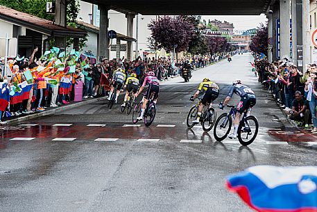 Gorizia - Arrivo Tappa Giro d'Italia 2025