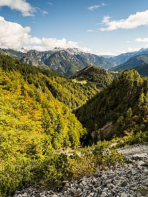 Trekking to Malga Glazzat, from Sella Cereschiatis, Pontebba, Val Aupa