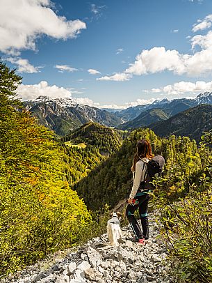 Trekking to Malga Glazzat, from Sella Cereschiatis, Pontebba, Val Aupa