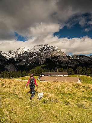 Trekking to Malga Glazzat, from Sella Cereschiatis, Pontebba, Val Aupa