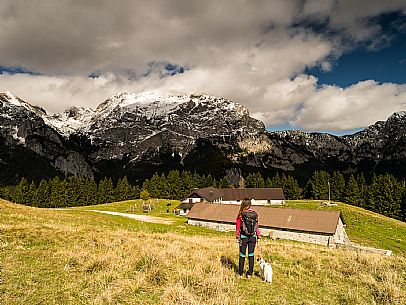 Trekking to Malga Glazzat, from Sella Cereschiatis, Pontebba, Val Aupa