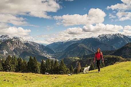 Trekking to Malga Glazzat, from Sella Cereschiatis, Pontebba, Val Aupa