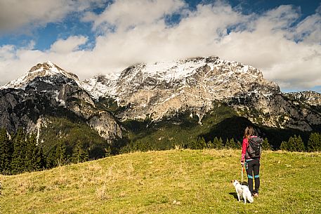 Trekking to Malga Glazzat, from Sella Cereschiatis, Pontebba, Val Aupa