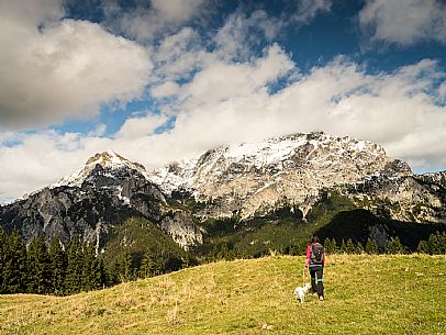 Trekking to Malga Glazzat, from Sella Cereschiatis, Pontebba, Val Aupa