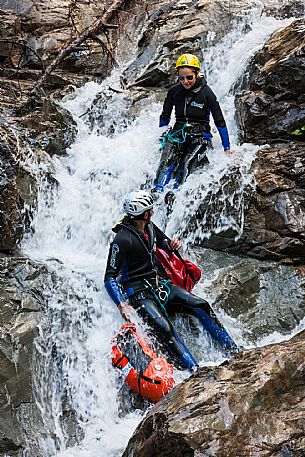Canyoning - Cascatelle di Sappada