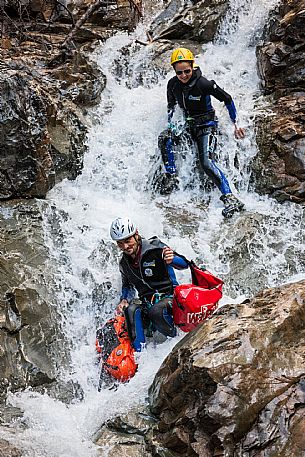 Canyoning - Cascatelle di Sappada