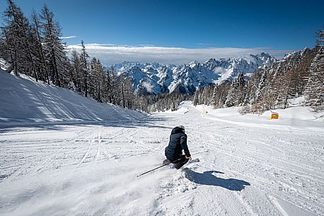 Ski to Forni di Sopra