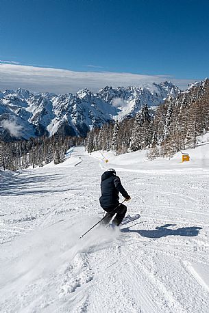 Ski to Forni di Sopra