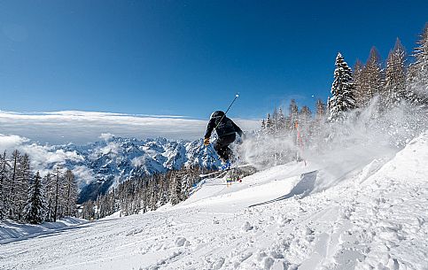 Ski to Forni di Sopra