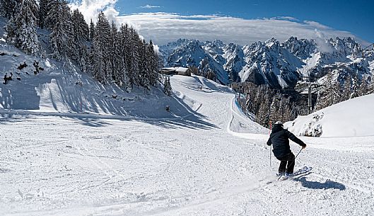 Ski to Forni di Sopra