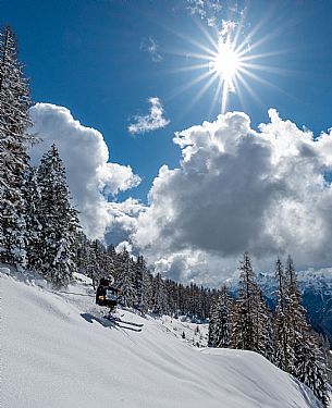 Ski to Forni di Sopra